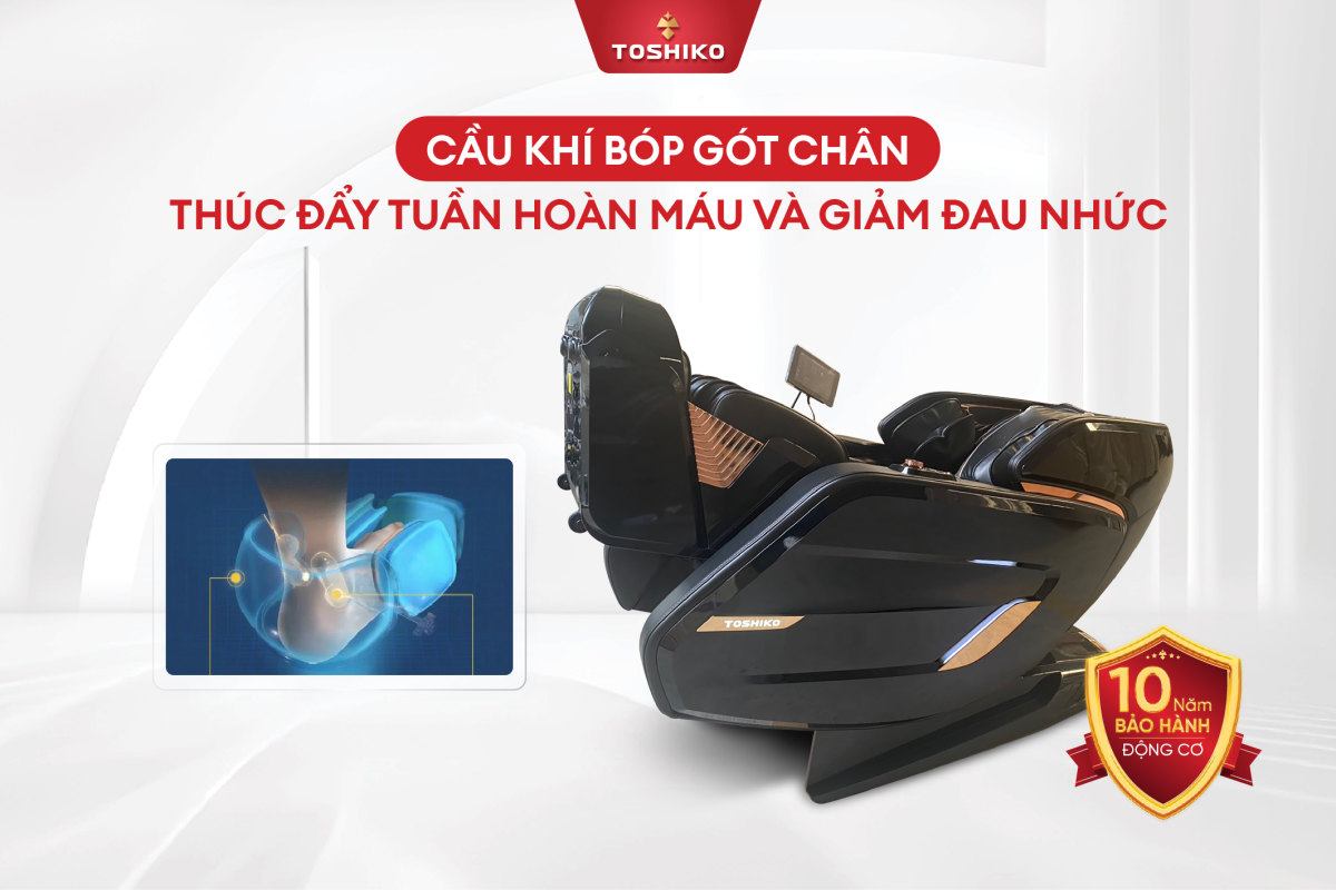 Ghế massage cao cấp 4D Toshiko T98, ảnh 10