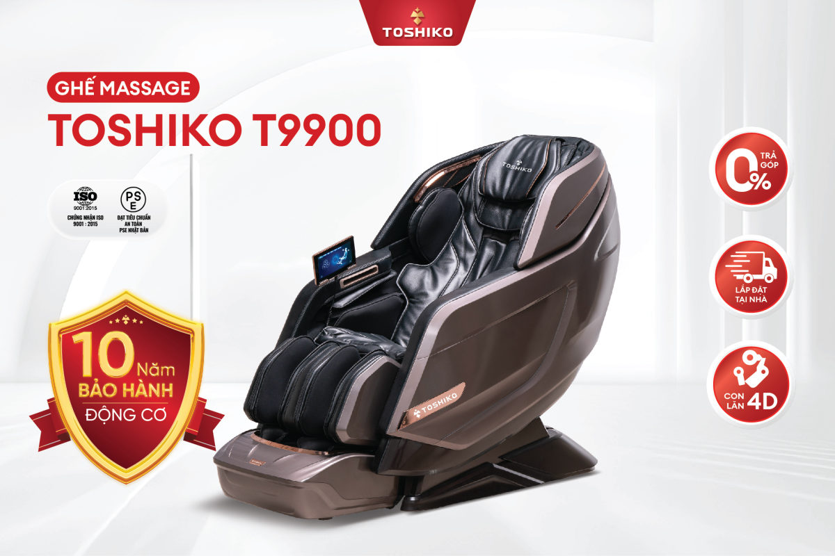 Ghế massage cao cấp 6D Toshiko T9900