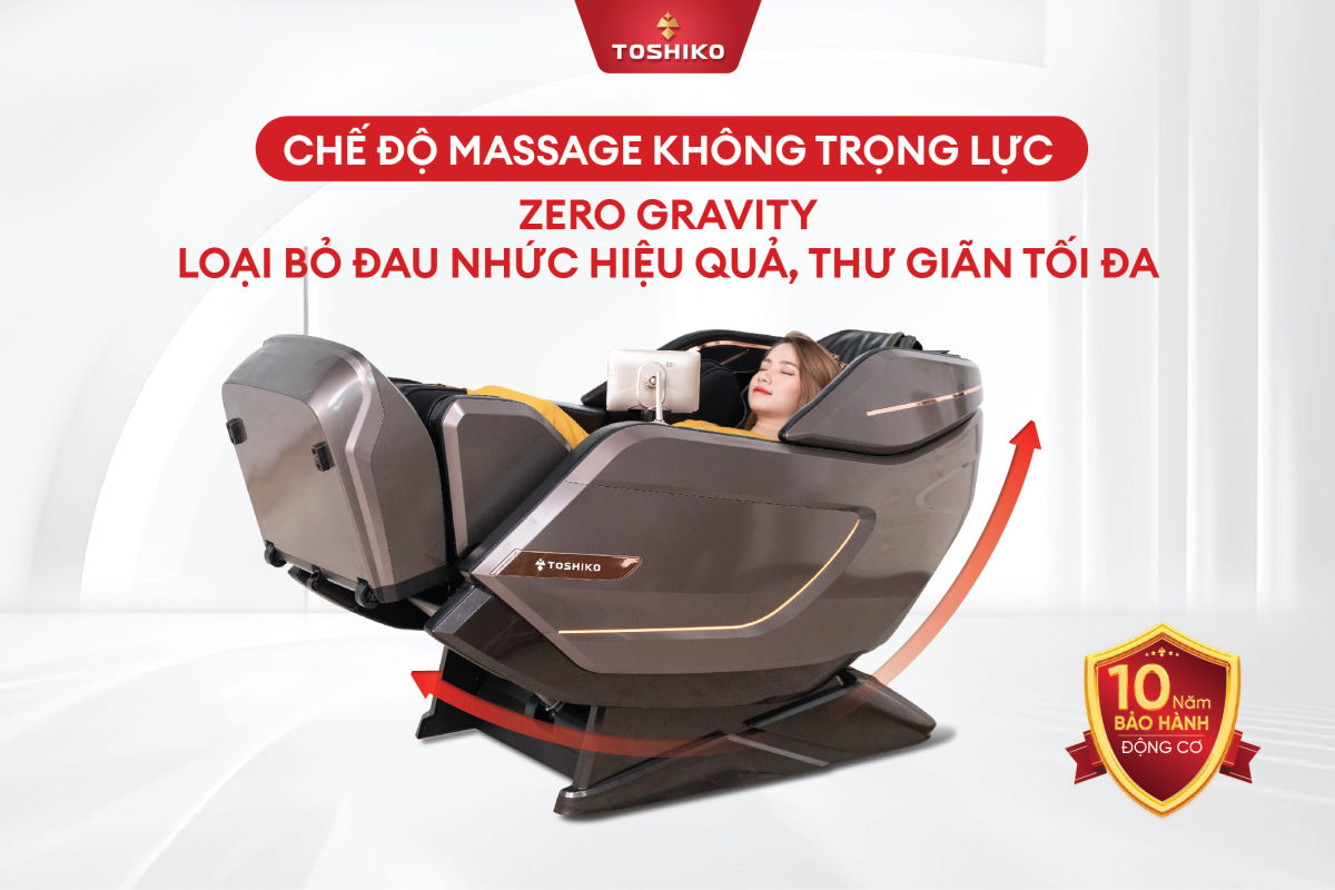Ghế massage cao cấp 6D Toshiko T9900, ảnh 6