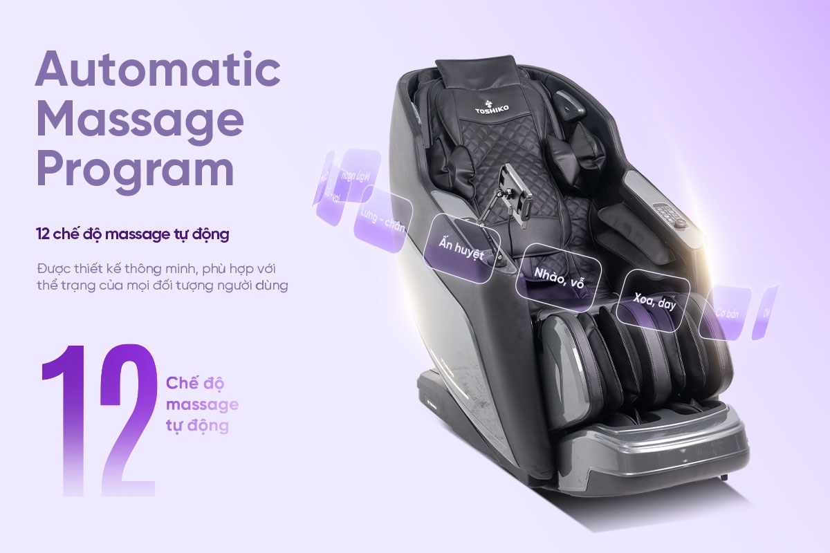 Ghế massage 4D cao cấp Toshiko T89 Pro, ảnh 9