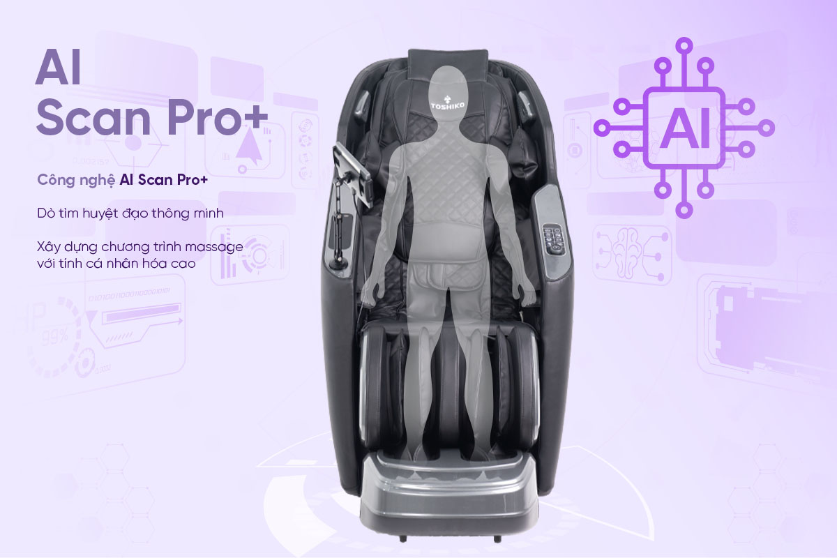 Ghế massage 4D cao cấp Toshiko T89 Pro, ảnh 2