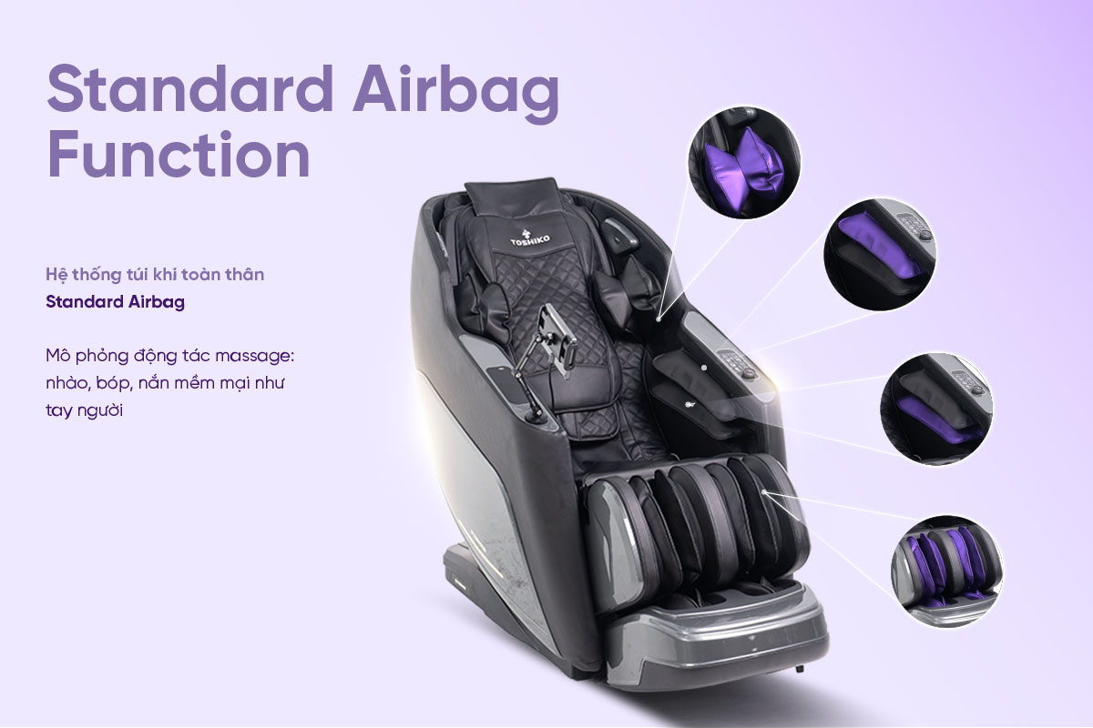 Ghế massage 4D cao cấp Toshiko T89 Pro, ảnh 5
