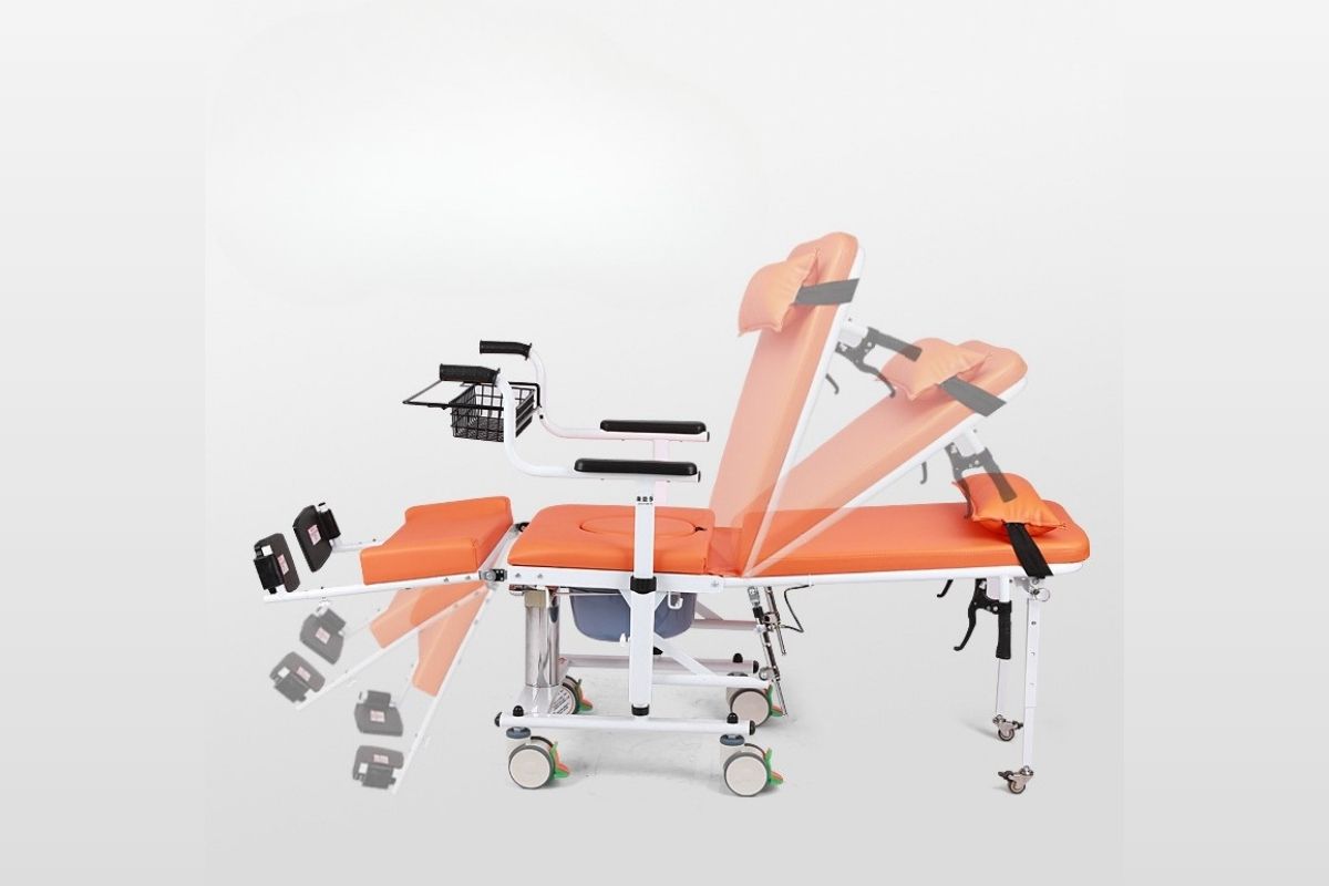 Xe lăn đa năng kết hợp giường 4 trong 1 Toshiko P9, ảnh 2
