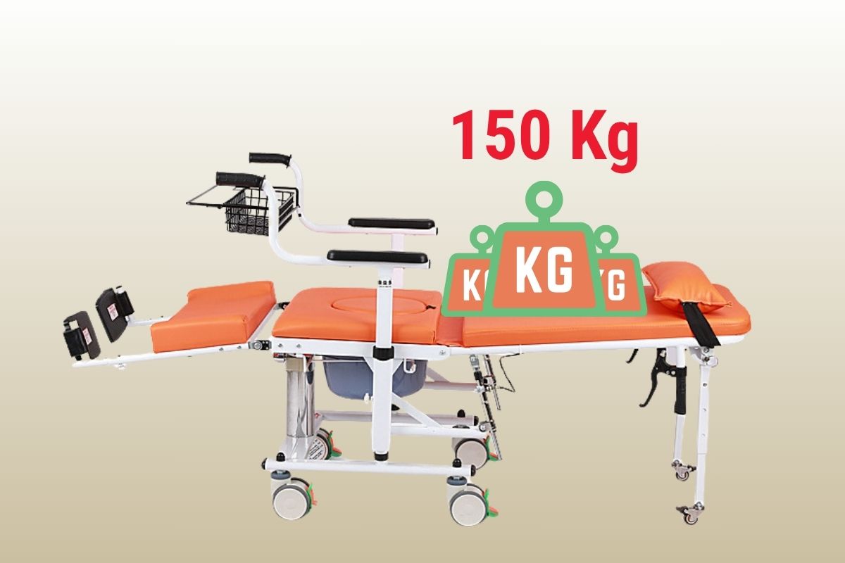 Xe lăn đa năng kết hợp giường 4 trong 1 Toshiko P9, ảnh 5