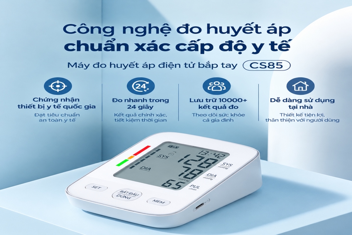 Máy đo huyết áp điện tử bắp tay Toshiko BPM-01, ảnh 3
