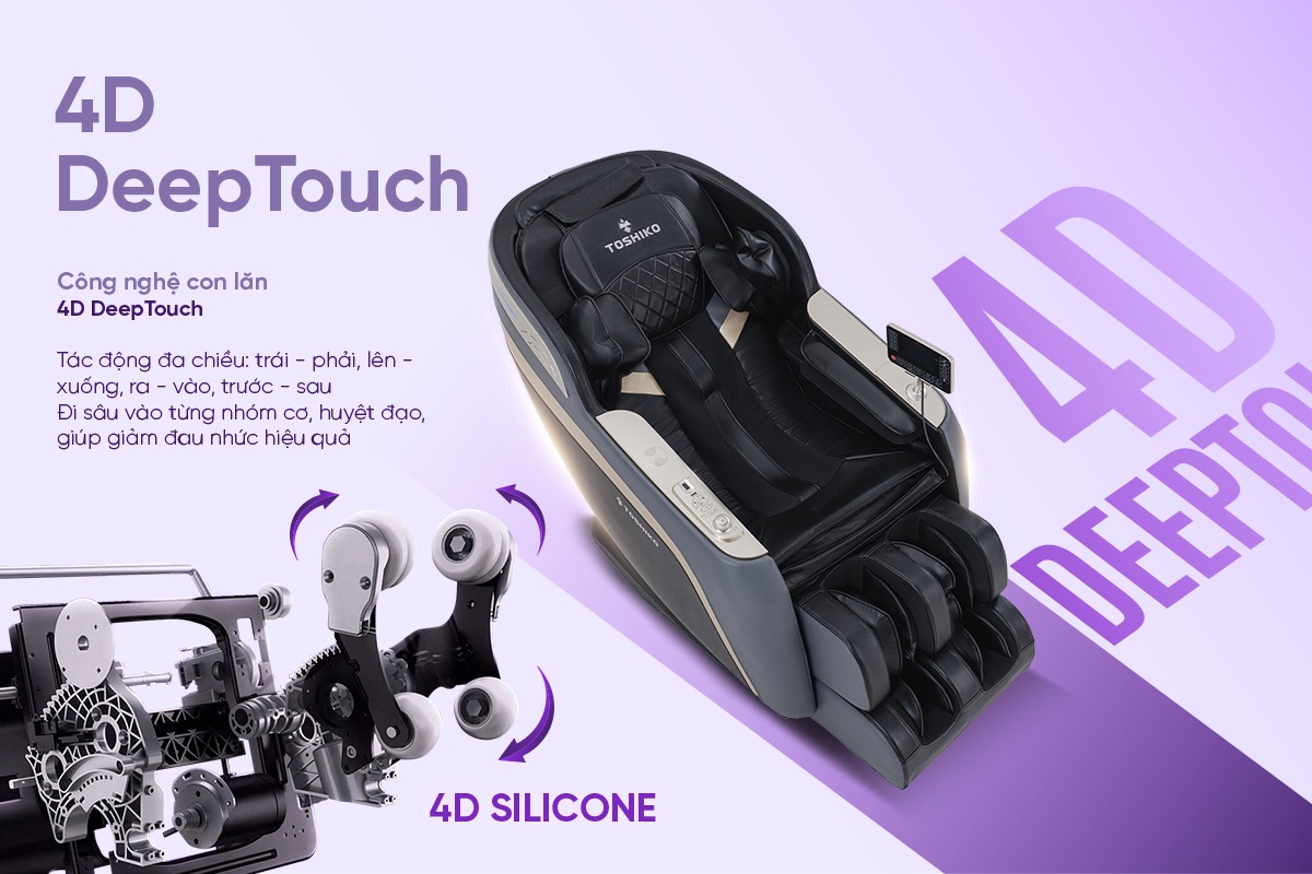 Ghế massage 4D Toshiko T59