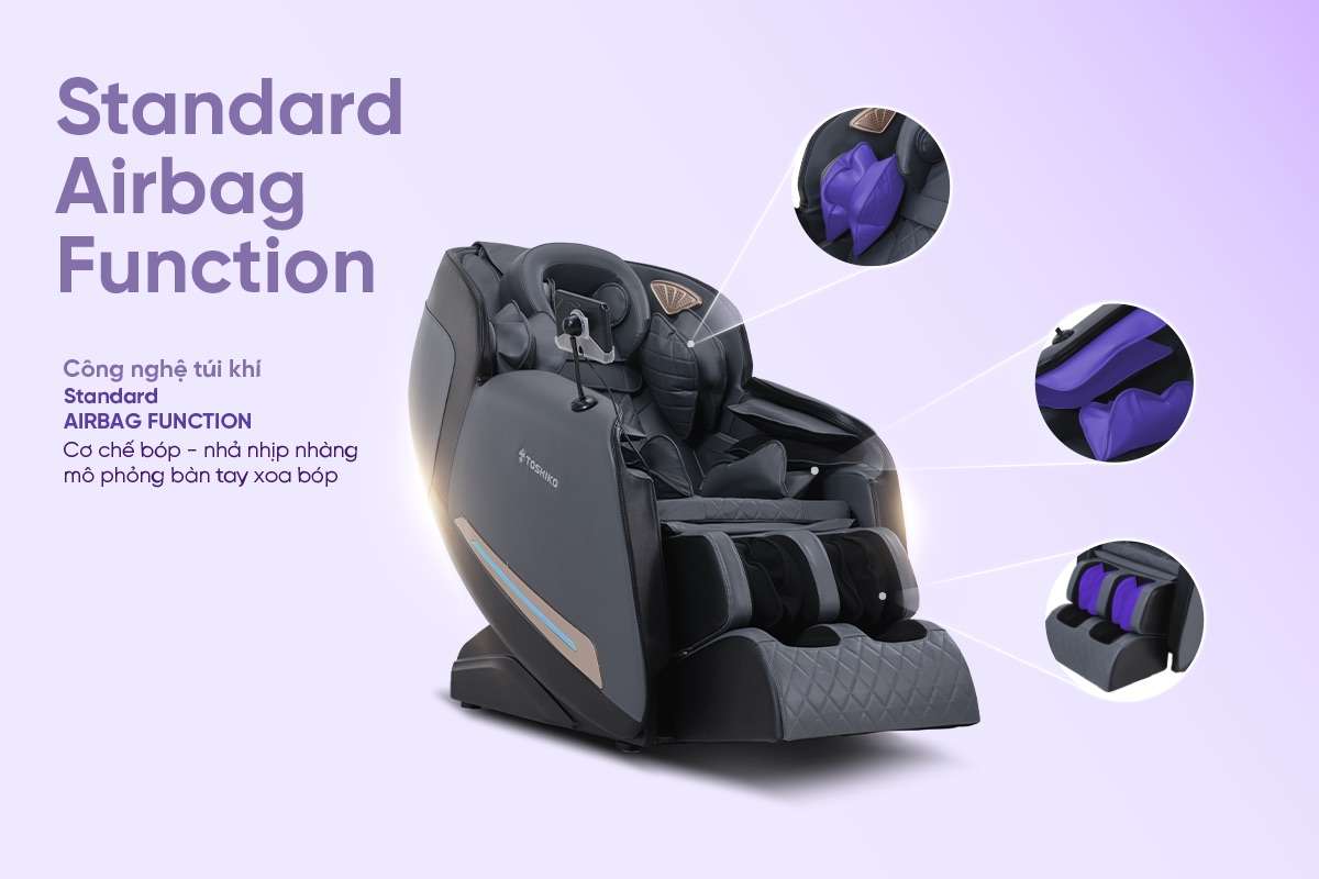 Ghế massage 3D Toshiko T80 Base, ảnh 4