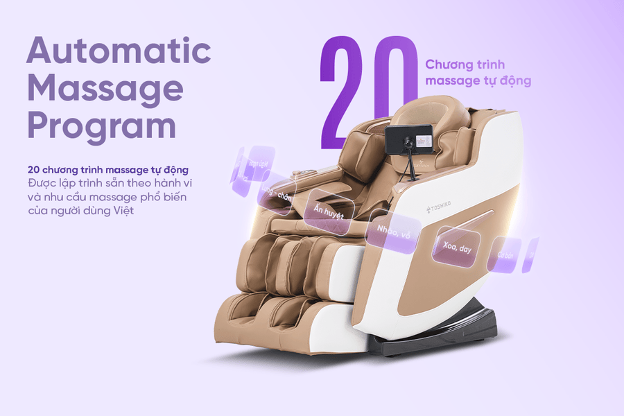 Ghế Massage 3D Toshiko T81, ảnh 7