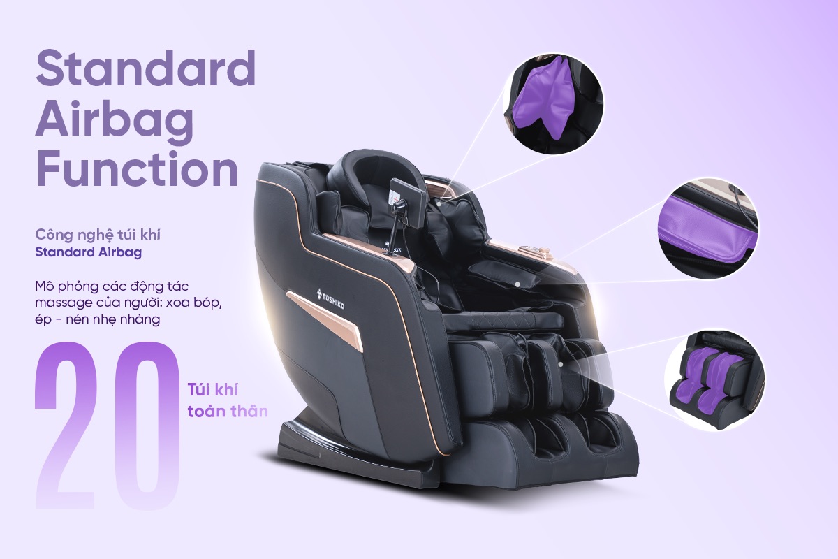 Ghế massage 3D Toshiko T82, ảnh 4