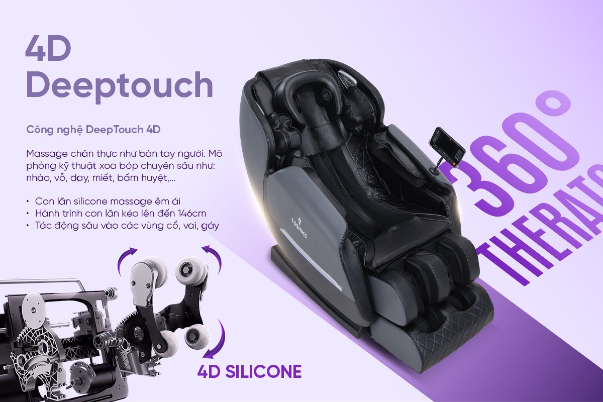 Ghế massage 4D Toshiko T9