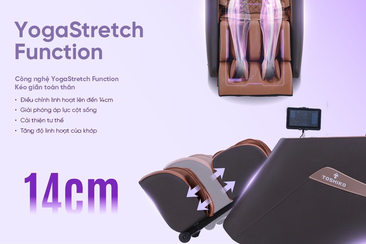 Ghế massage trị liệu 4D Toshiko T90, ảnh 7