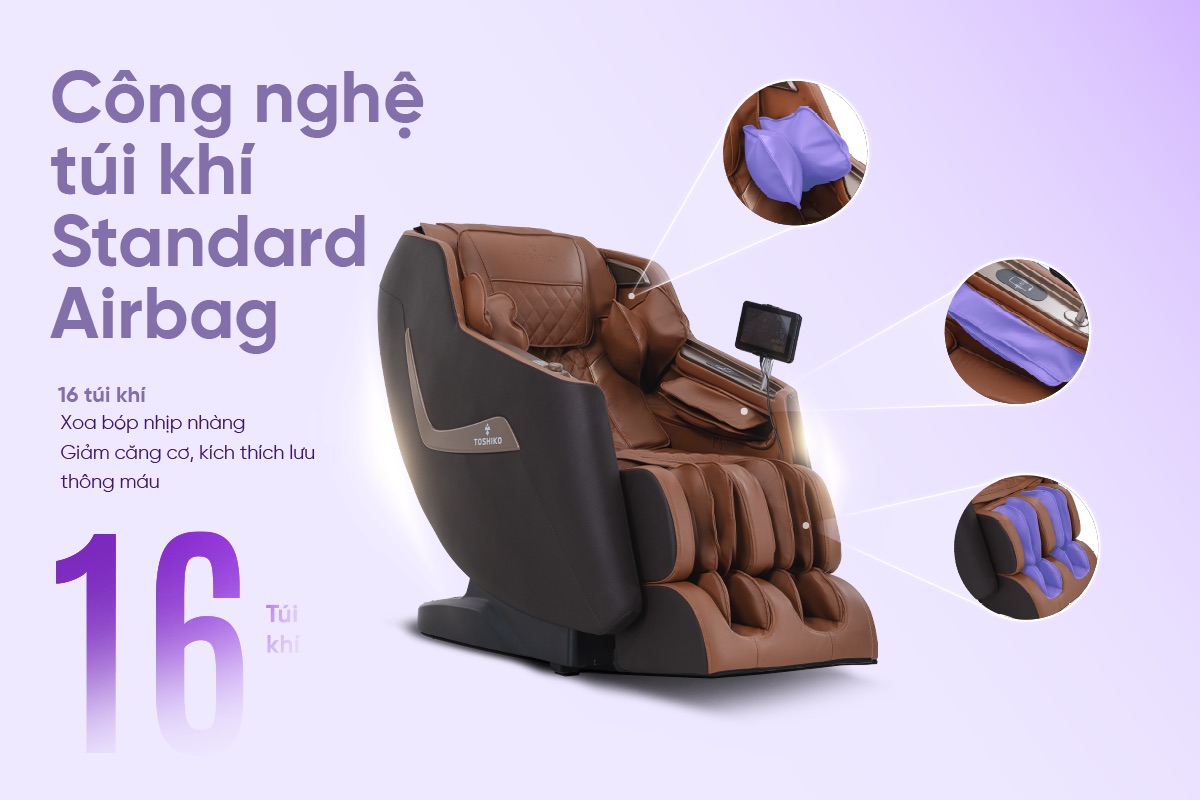 Ghế massage trị liệu 4D Toshiko T90, ảnh 5