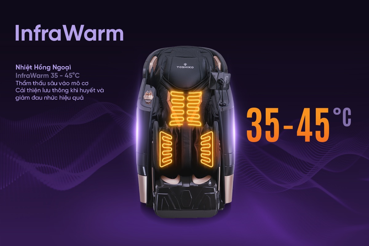 Ghế massage 4D cao cấp Toshiko T96, ảnh 3