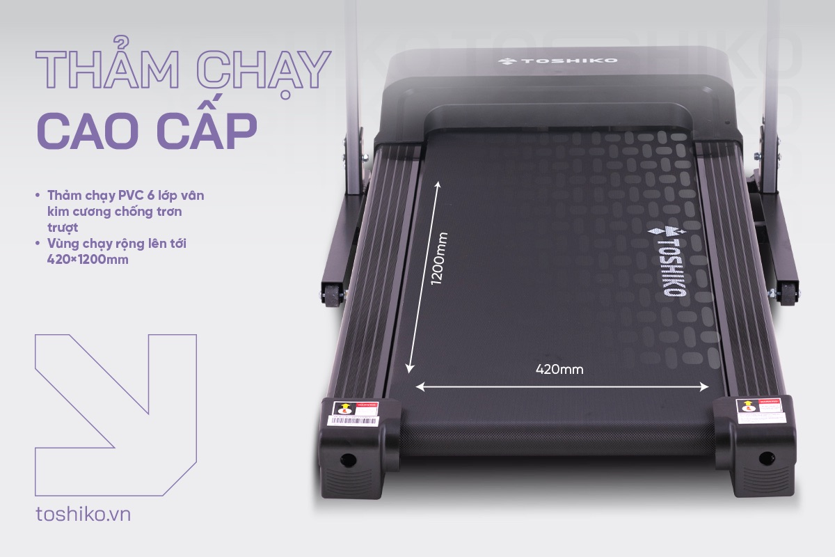 Máy chạy bộ đa năng Toshiko Ever Run, ảnh 5