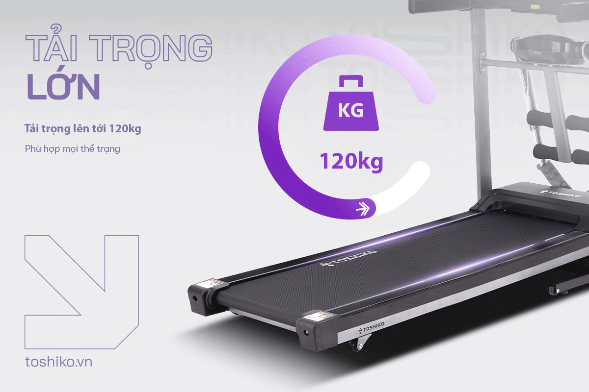 Máy chạy bộ đa năng Toshiko Ever Run, ảnh 4