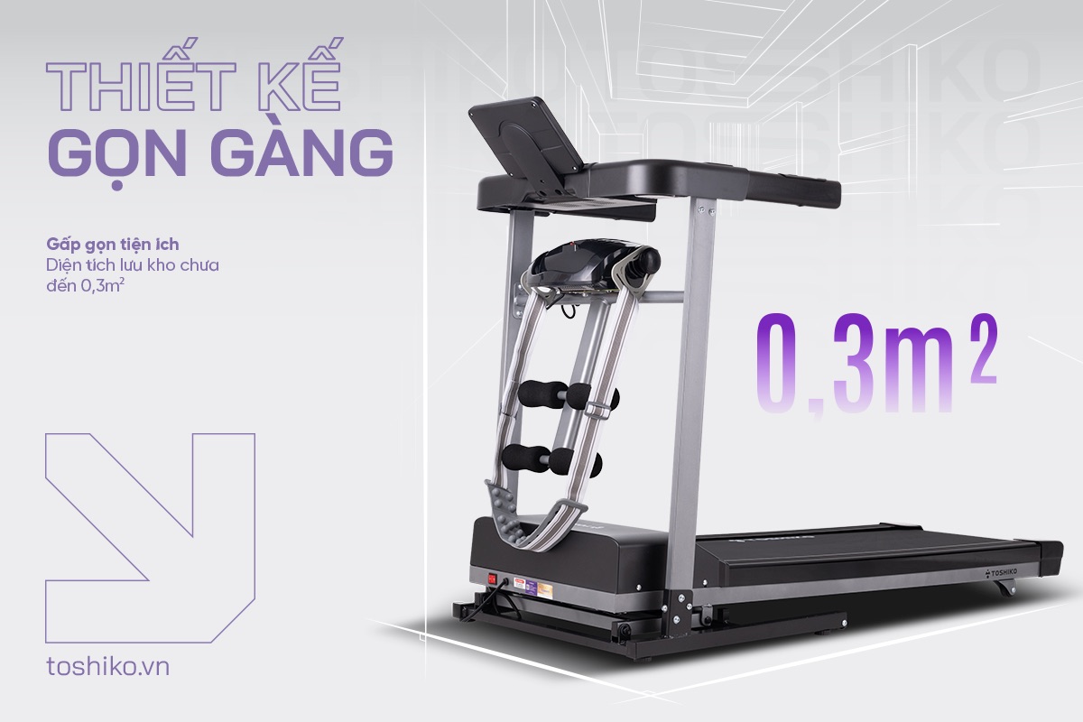 Máy chạy bộ đa năng Toshiko Ever Run, ảnh 7