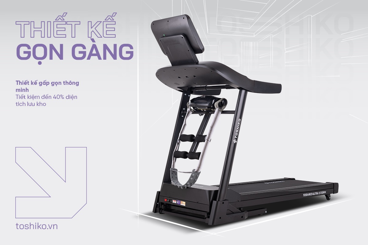 Máy chạy bộ đa năng Toshiko Ultra Storm, ảnh 11