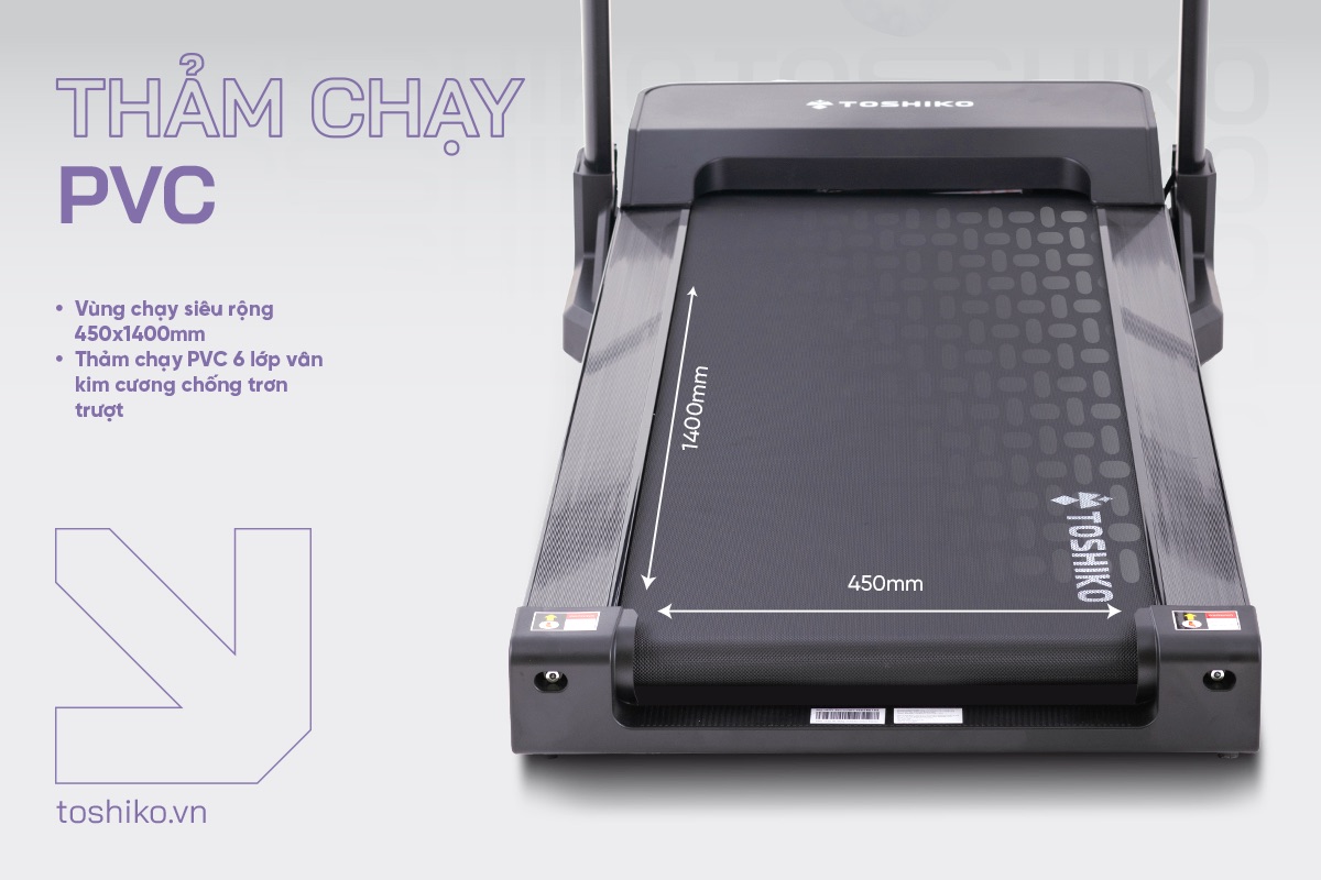 Máy chạy bộ đa năng Toshiko Ultra Storm, ảnh 9