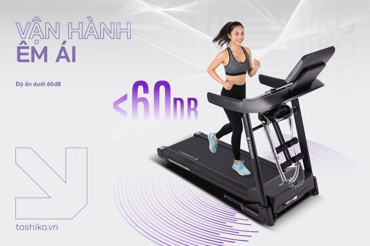 Máy chạy bộ đa năng Toshiko Ultra Storm, ảnh 3