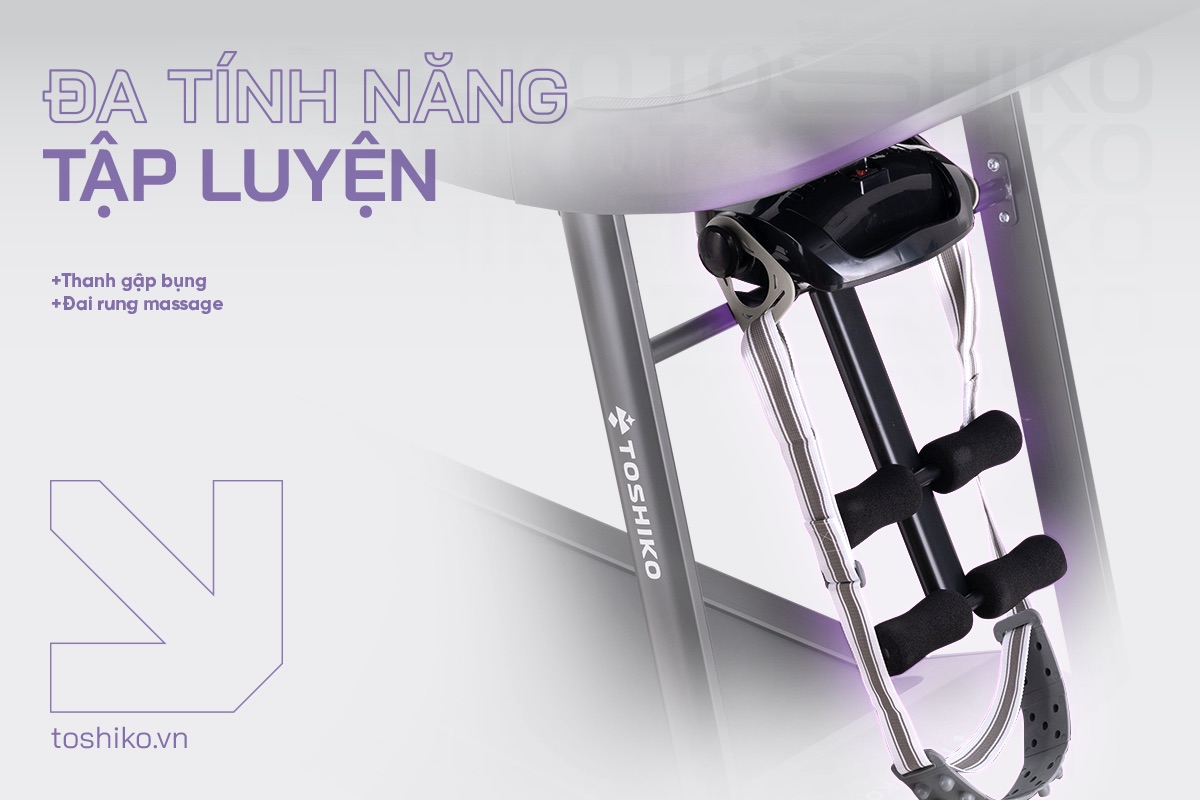 Máy chạy bộ đa năng Toshiko Ultra Storm, ảnh 4