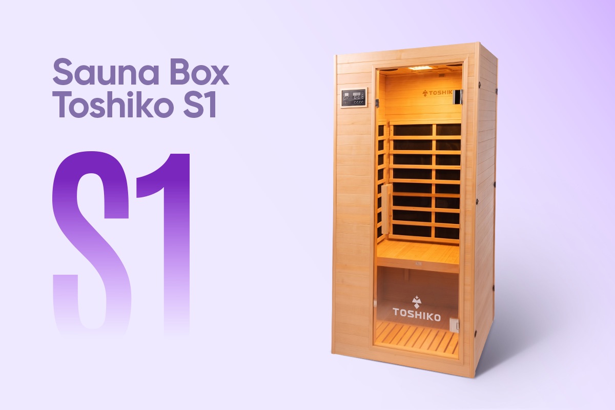 Phòng xông hơi gỗ Hemlock Canada cao cấp Sauna Box Toshiko S1