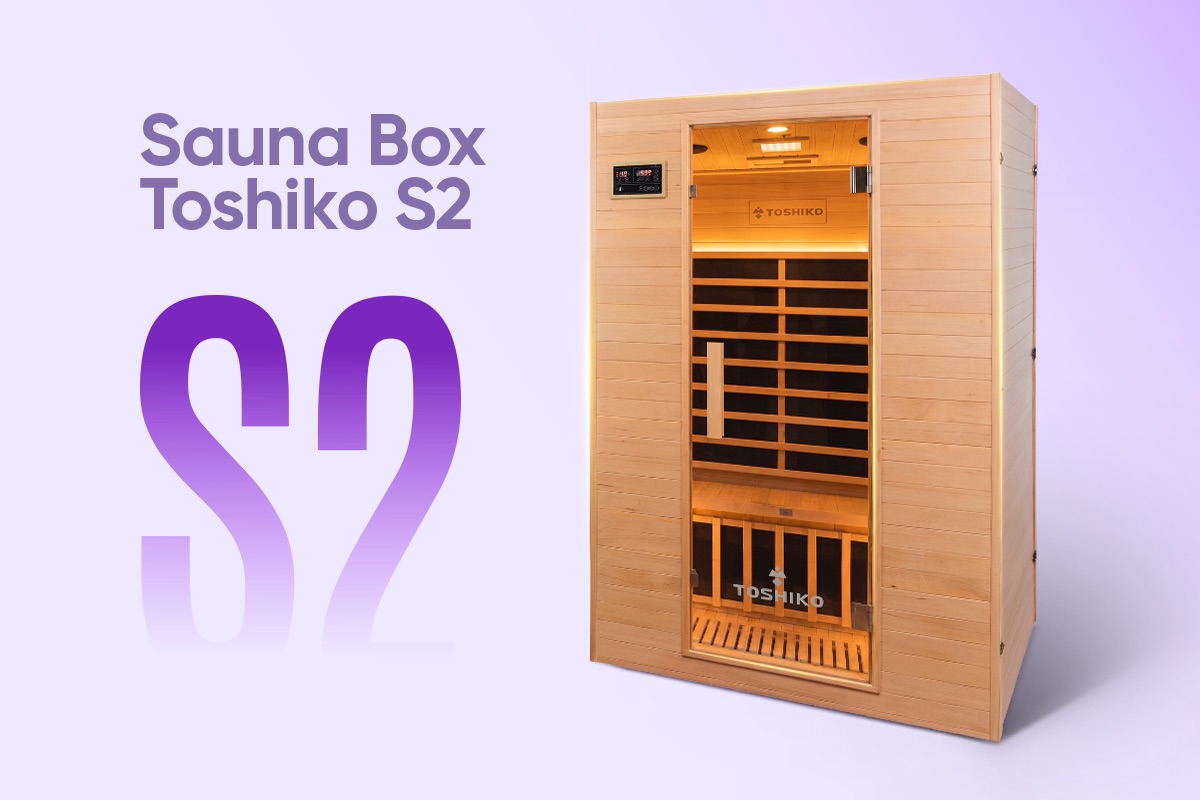 Phông xông hơi khô cao cấp Sauna Box Toshiko S2