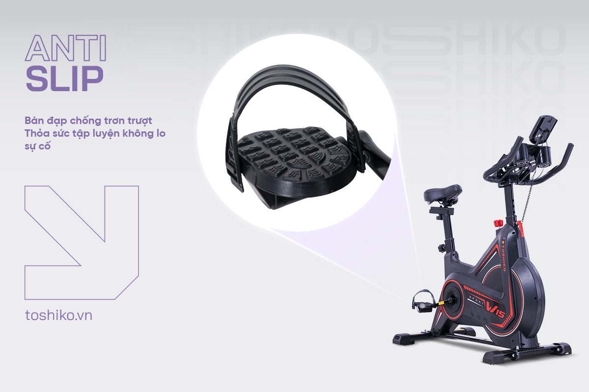 Xe đạp tập Toshiko W15, ảnh 9