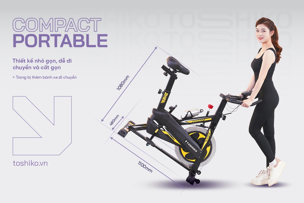 Xe đạp tập Toshiko X9, ảnh 6