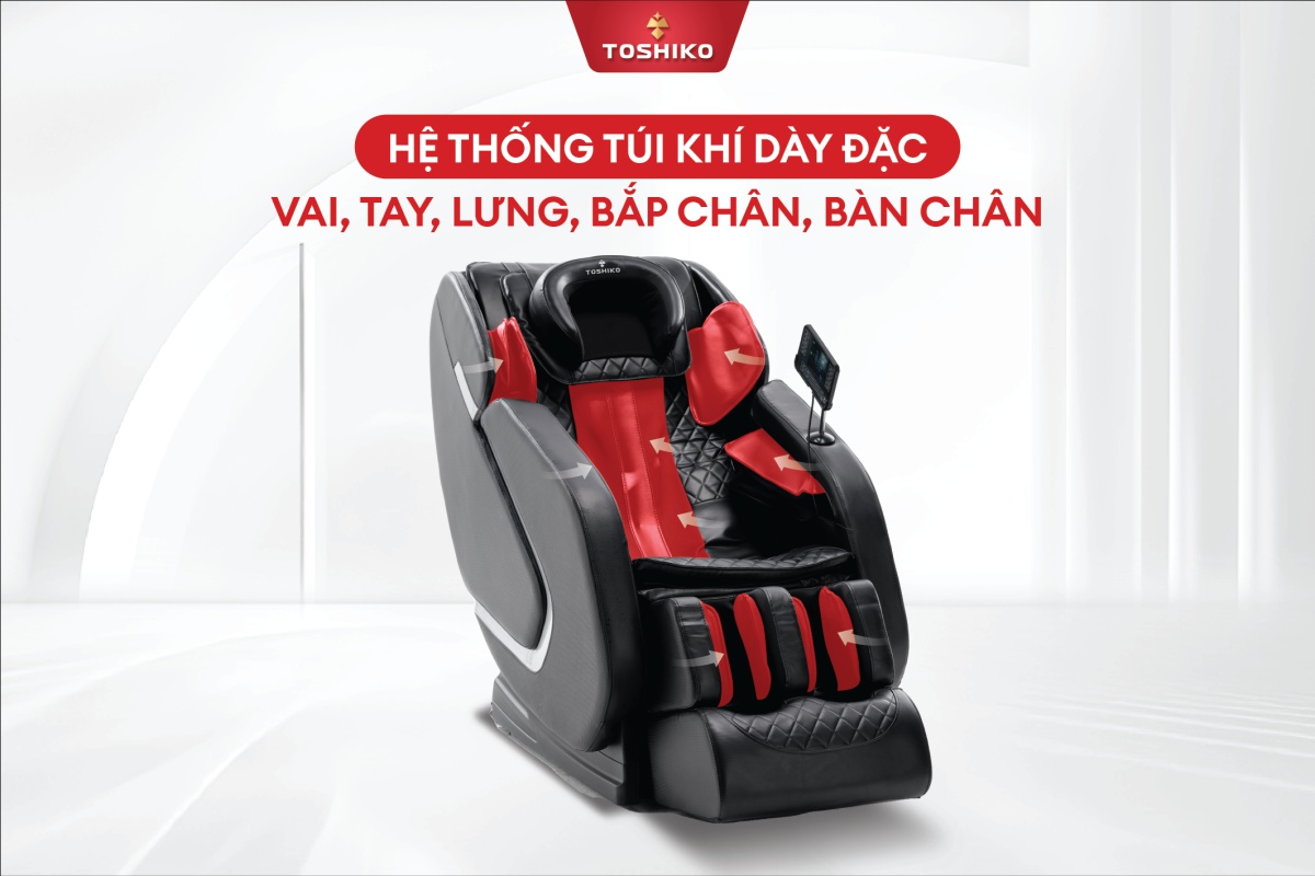 Ghế massage Toshiko T12, ảnh 9
