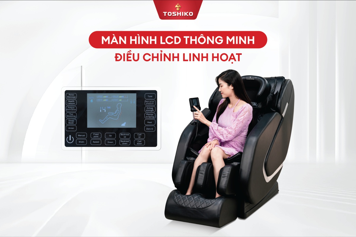 Ghế massage Toshiko T12, ảnh 8