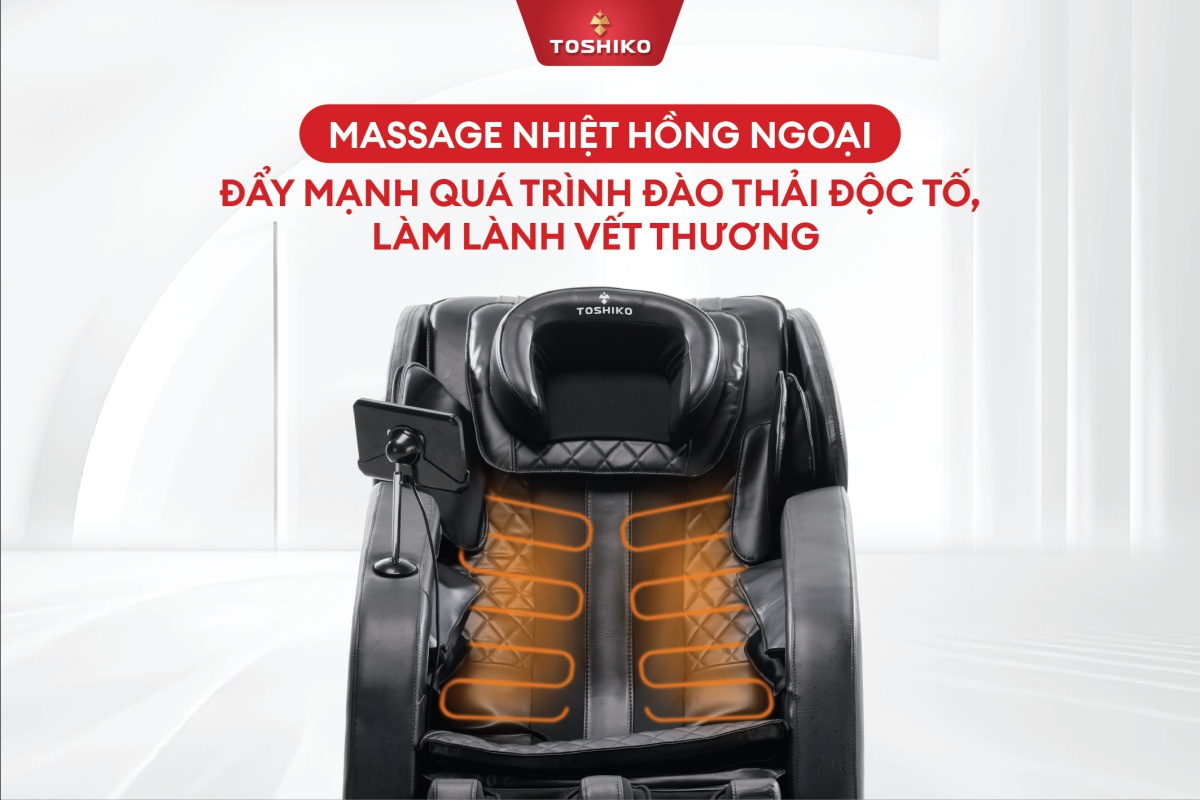 Ghế massage Toshiko T12, ảnh 6