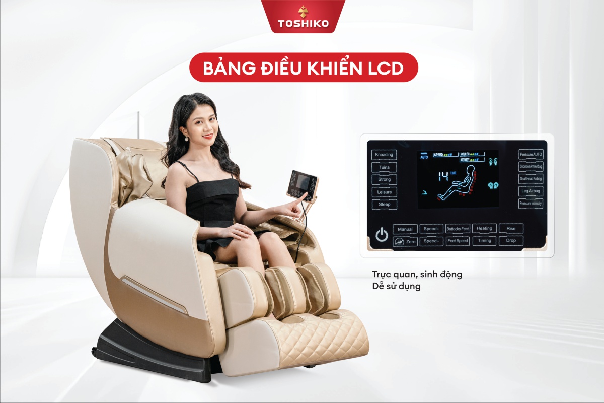 Ghế massage Toshiko T6, ảnh 7