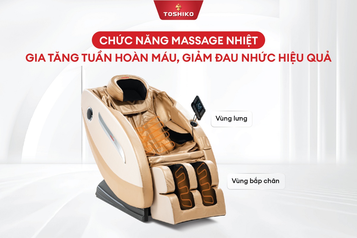 Ghế massage Toshiko T8, ảnh 5