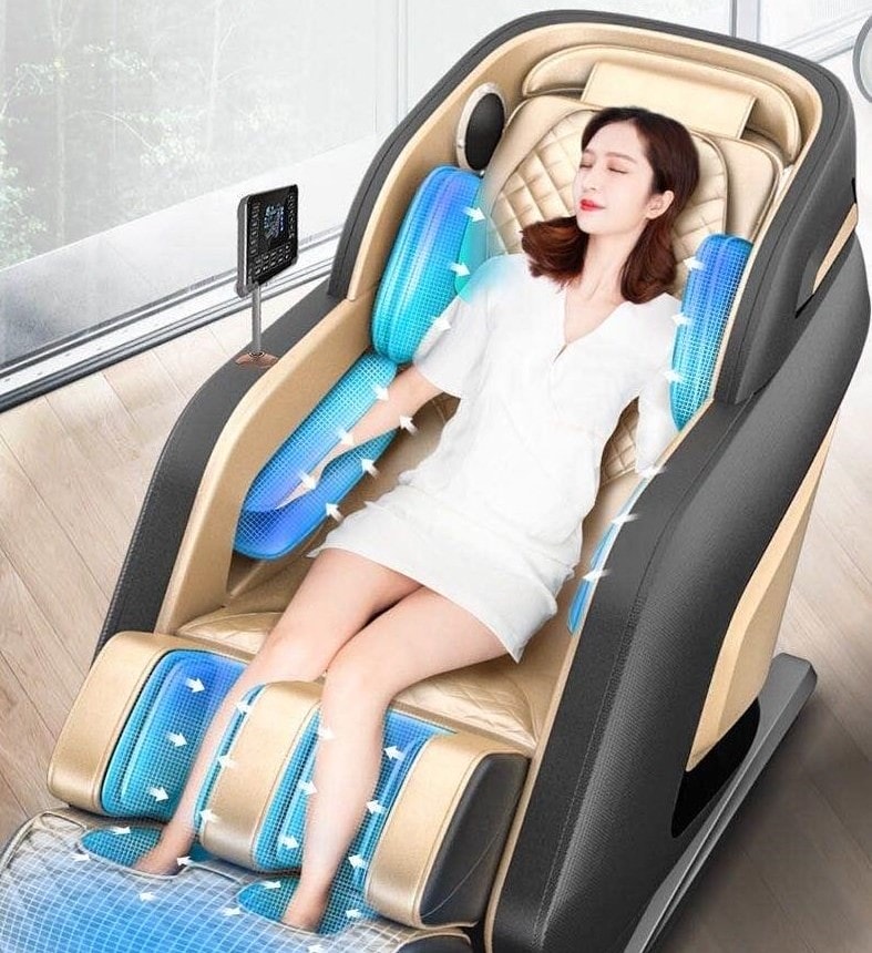 Sử dụng ghế massage rất có lợi cho xương khớp