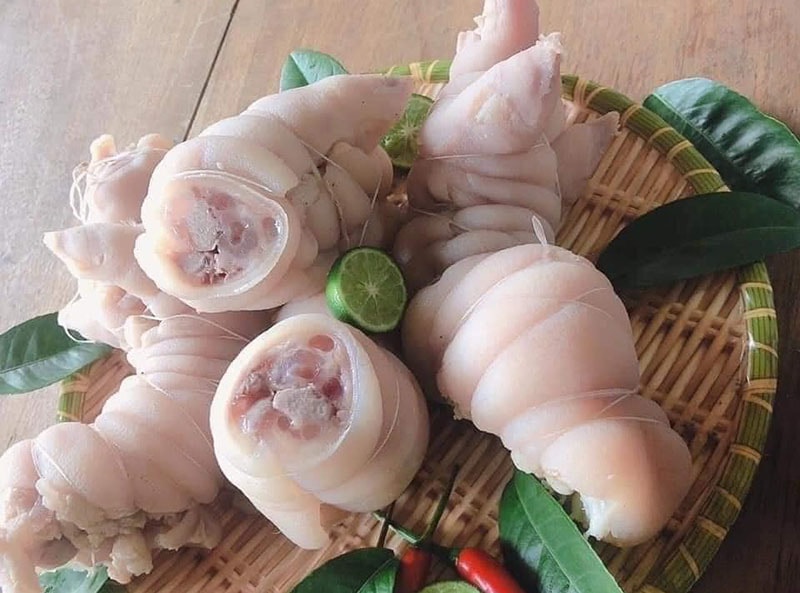 Móng chân giò luộc