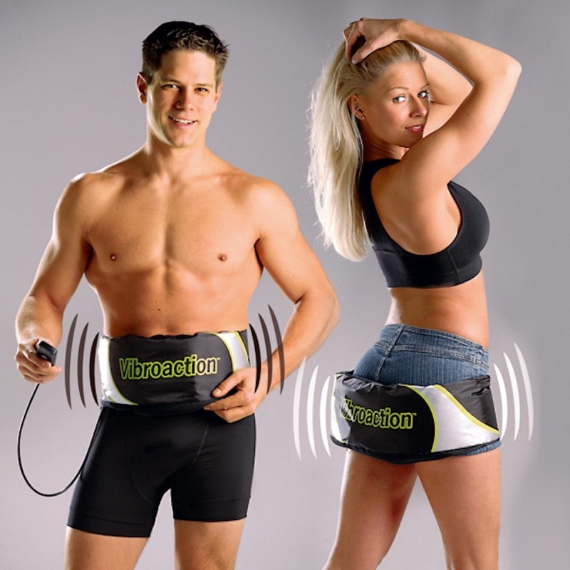 Đai massage bụng Vibroaction sử dụng rất đơn giản