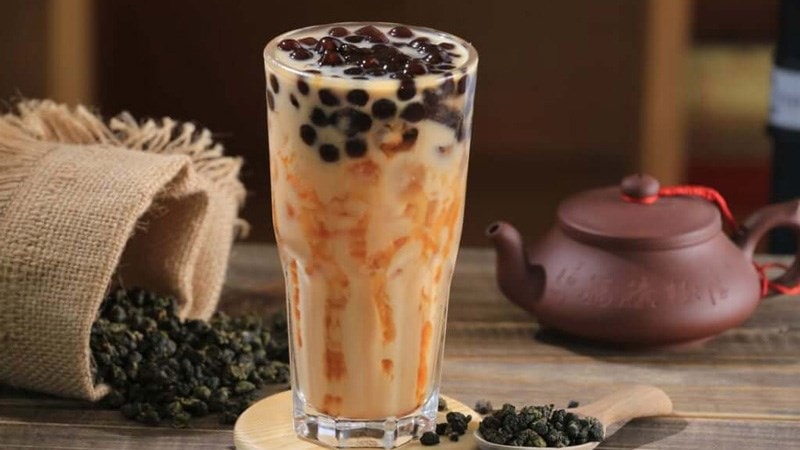 Thành phần trong cốc trà sữa trân châu