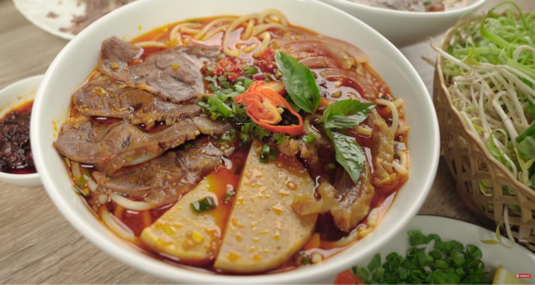 Bún bò là món ăn được nhiều người yêu thích