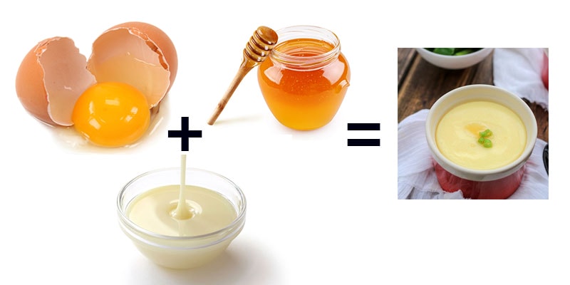 Trứng gà mật ong sữa đặc - Công thức chế biến được đánh giá cao