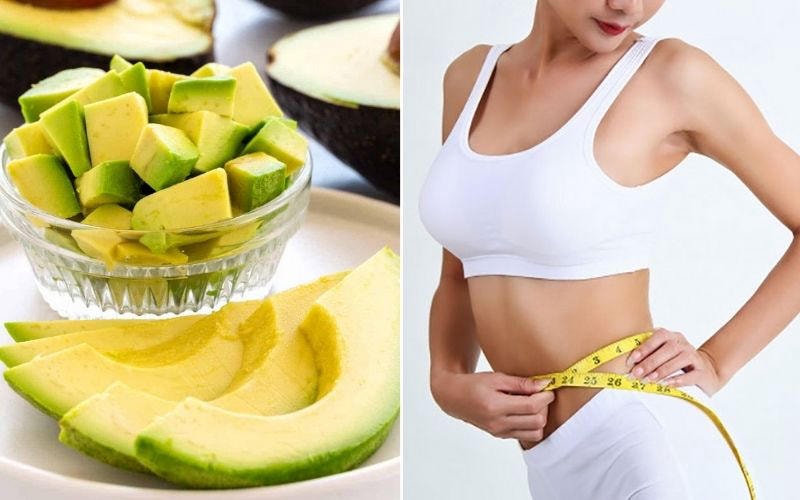 Ăn bơ giúp giảm mỡ bụng