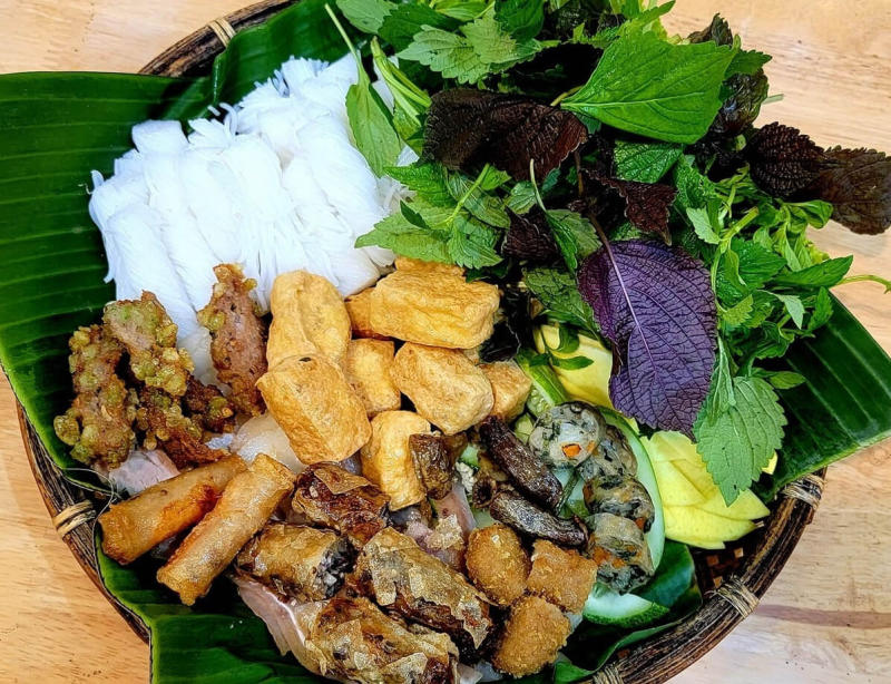 Ăn bún đậu mắm tôm có béo không