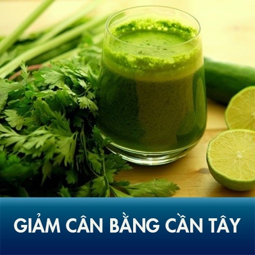 Rau cần tây giảm cân, đốt mỡ cực hiệu quả