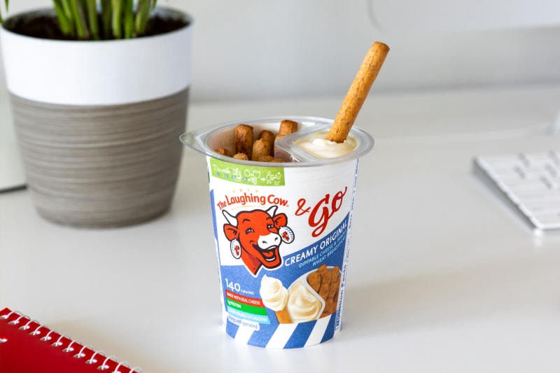 Kết hợp phô mai con bò cười với các loại thực phẩm phù hợp