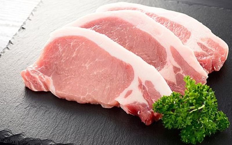 100g thịt heo chứa bao nhiêu calo