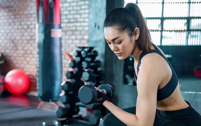 Kiên trì khi tập luyện