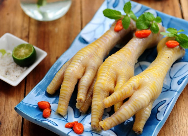 Ăn chân gà luộc có béo không? Hàm lượng calo của chân gà, ảnh 4