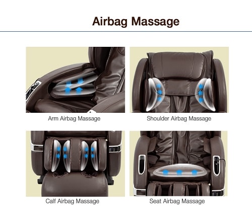 Túi khí ghế massage