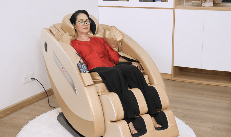 Ghế massage với nhiều tính năng tuyệt vời với sức khỏe người cao tuổi