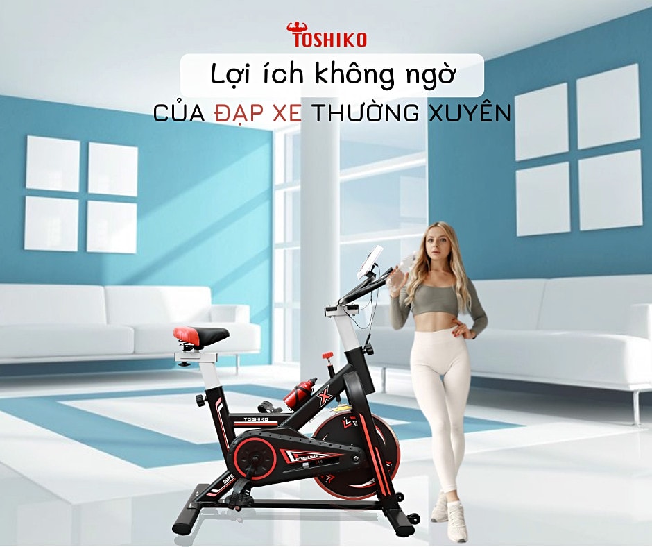Đạp xe mang đến rất nhiều lợi ích cho người tập