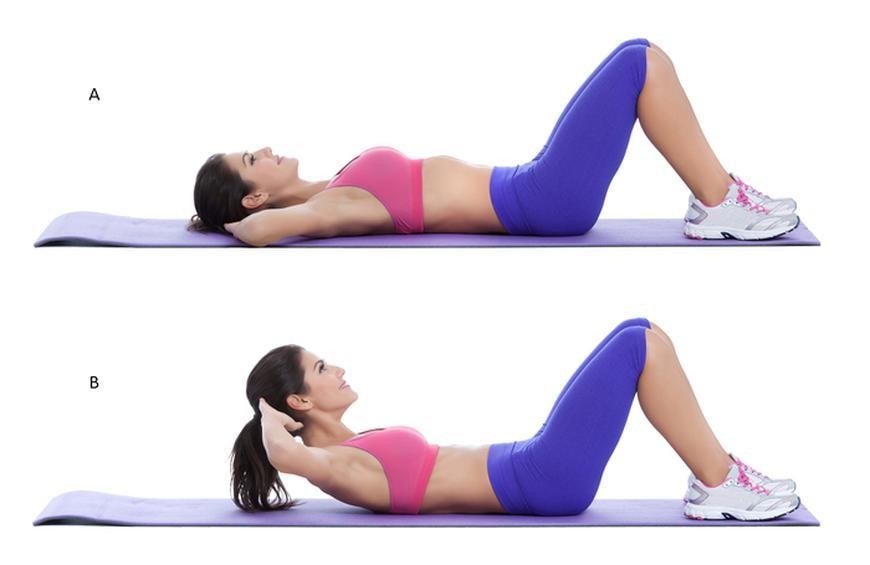 10 bài tập cho cơ bụng săn chắc cho nữ phổ biến nhất, ảnh 2
